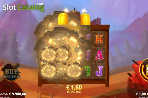 Win Screen 1. Big Boom Riches slot