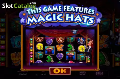 Screen2. Rabbit In The Hat slot