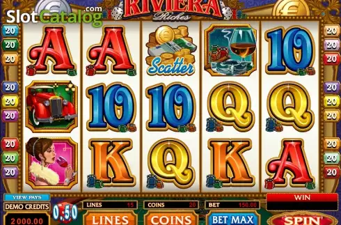 Screen6. Riviera Riches slot