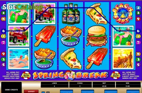 Screen4. Spring Break slot
