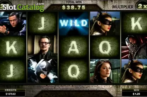 Screen4. The Dark Knight Rises (Microgaming) slot