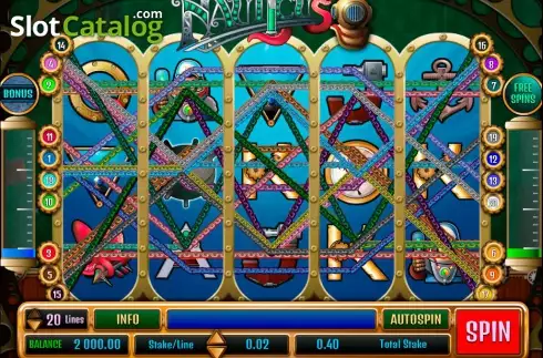 Screen8. Nauticus slot