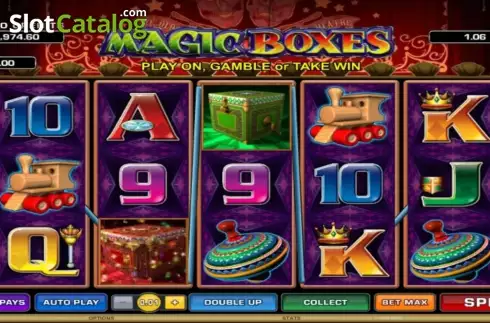 Screen 2. Magic Boxes slot