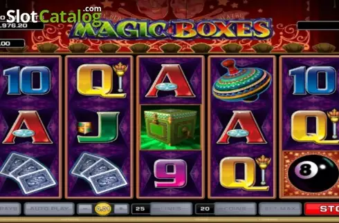 Screen 3. Magic Boxes slot