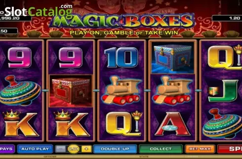 Screen 5. Magic Boxes slot
