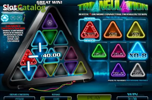 Win 1. Triangulation slot
