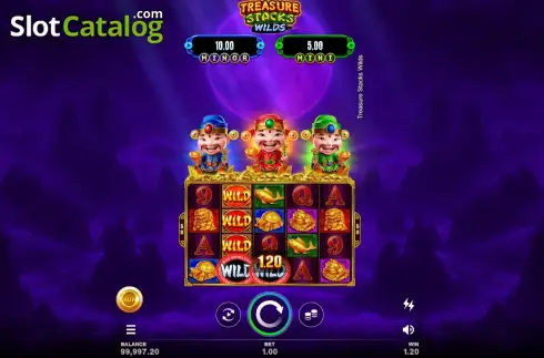 Treasure Stacks Wilds demo. Treasure Stacks Wilds slot