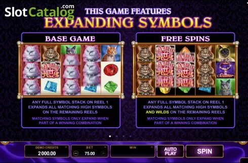 Screen2. Pretty Kitty slot