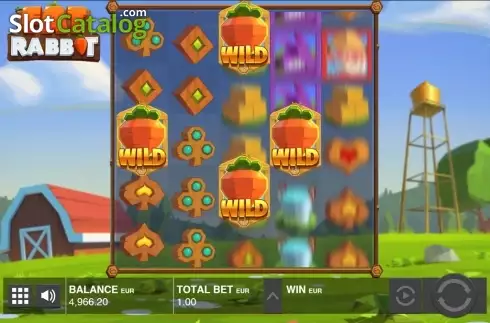 Random Wilds screen 2. Fat Rabbit slot