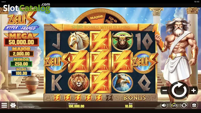 Zeus Hyper Frames by Snowborn Games Base Game zeus-hyper-frames