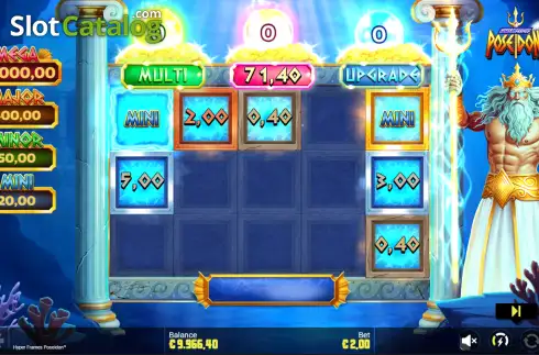 Hyper Frames Poseidon demo. Hyper Frames Poseidon slot