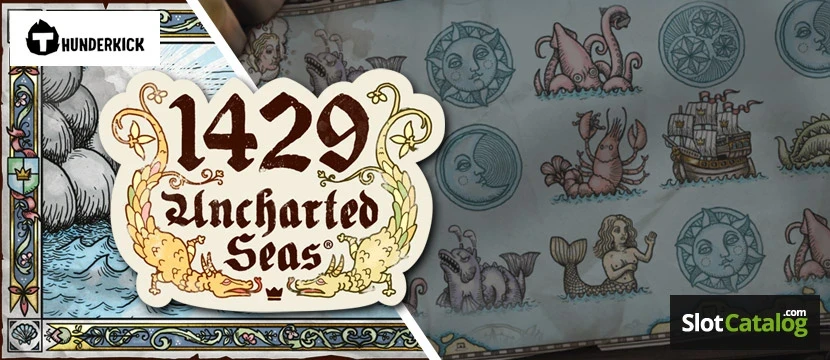 Λογότυπο 1429 Uncharted Seas και οθόνη τροχού