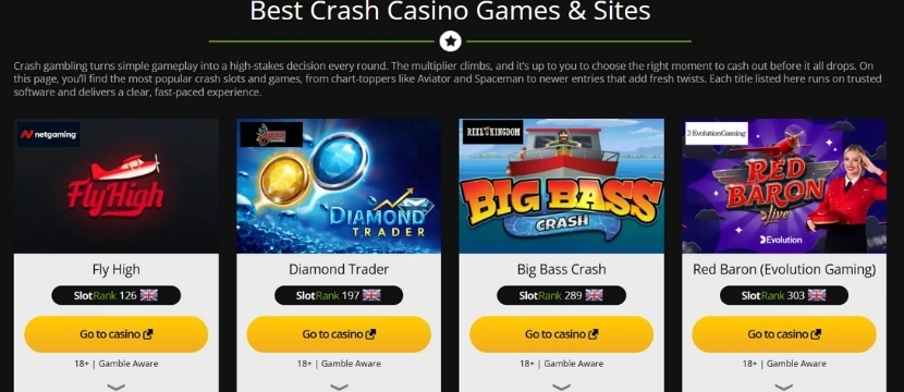 crash-games The Best Casino Games