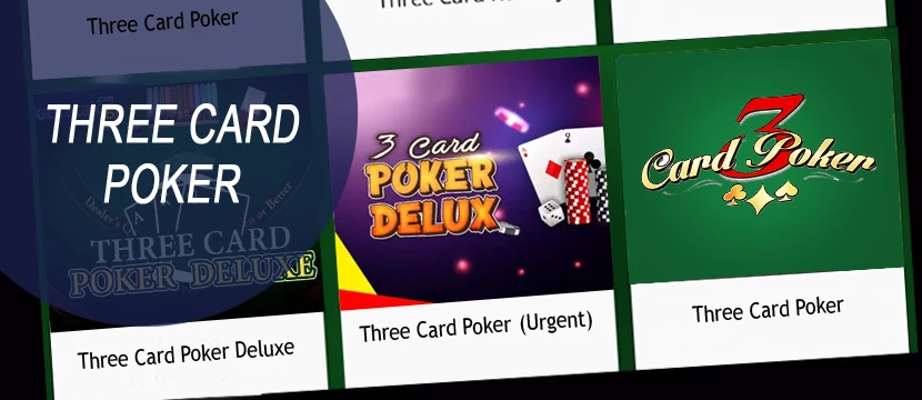 Three Card Poker Three Card Poker