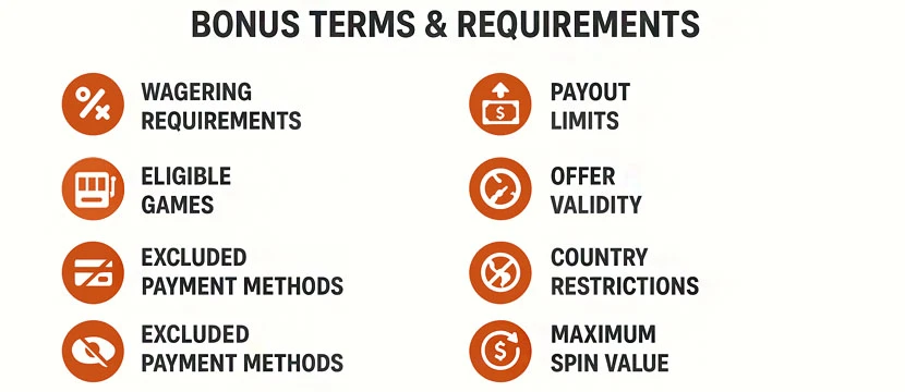 Bonus Terms & Requirements Bonus Terms & Requirements