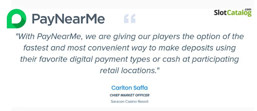 PayNearMe Casino PayNearMe