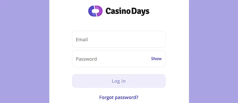 Casino Days mobile app How to Log In to Casino Days From the Mobile Application