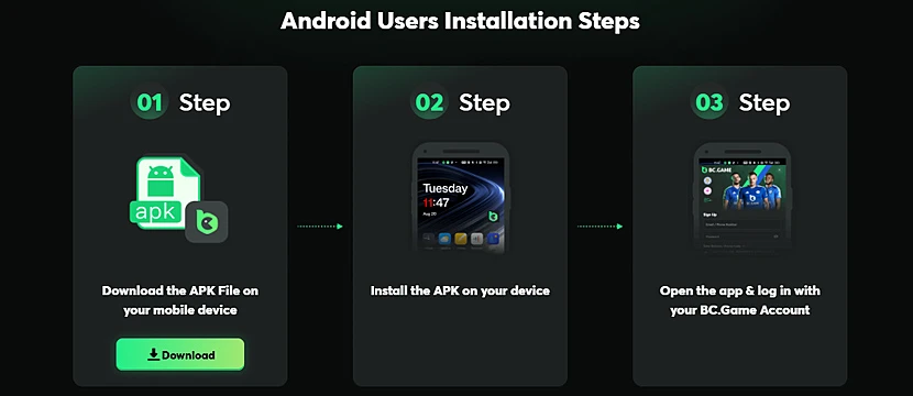 How to Install a BC.Game Mobile App on Android How to Install a BC.Game Mobile App on Android