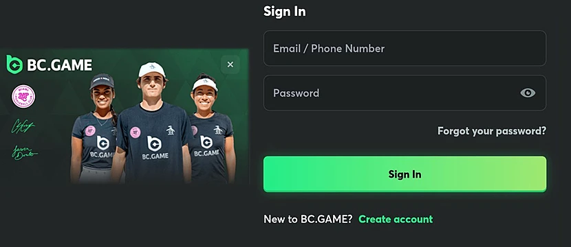 How to Log In to BC.Game App From the Mobile Application How to Log In to BC.Game App From the Mobile Application