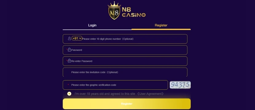 Registration N8 App Review